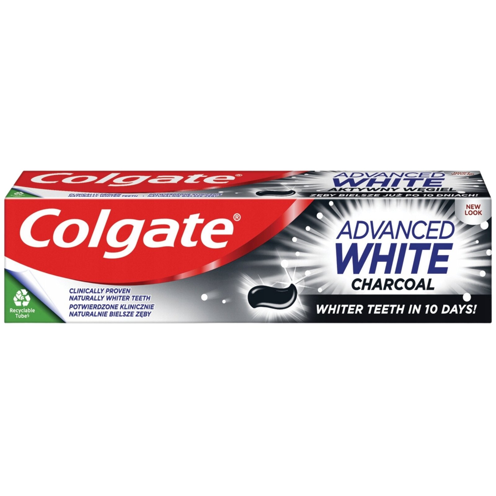 Colgate Advanced White Aktywny Węgiel Pasta do Zębów 100ml