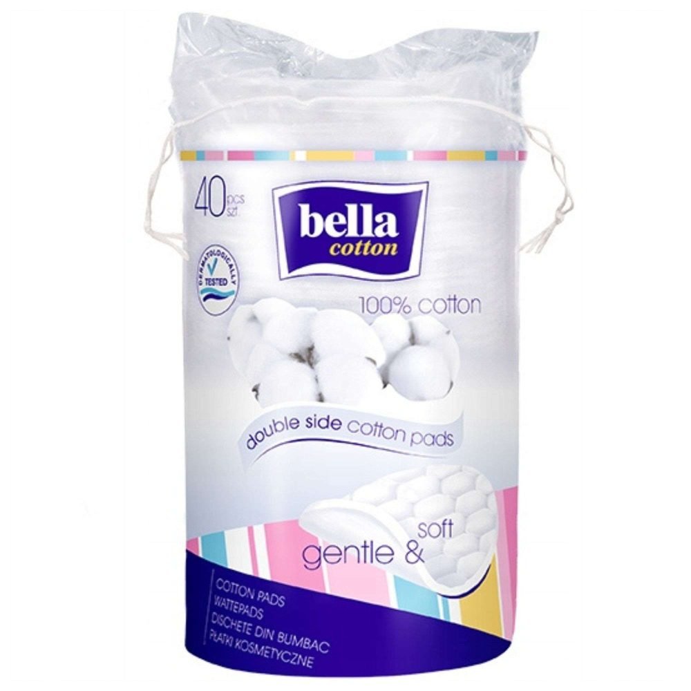 Bella Cotton Płatki Kosmetyczne Owalne 40szt