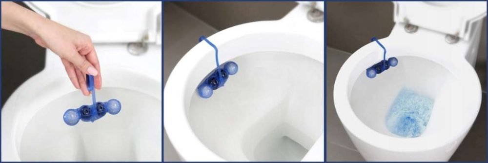 Zawieszka Kulki do WC Toalety Bref Premium Color Aktiv Barwiąca Chlor 3x50g