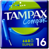 TAMPAX Tampony z aplikatorem 16 szt Super Compak