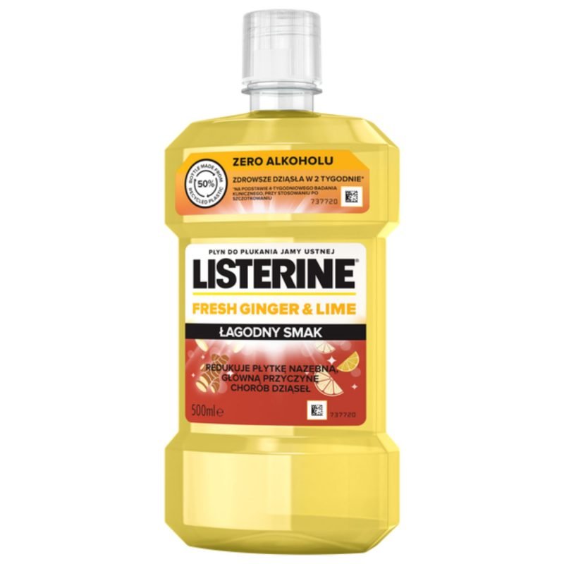 Listerine Lime Płyn do płukania jamy ustnej 500ml