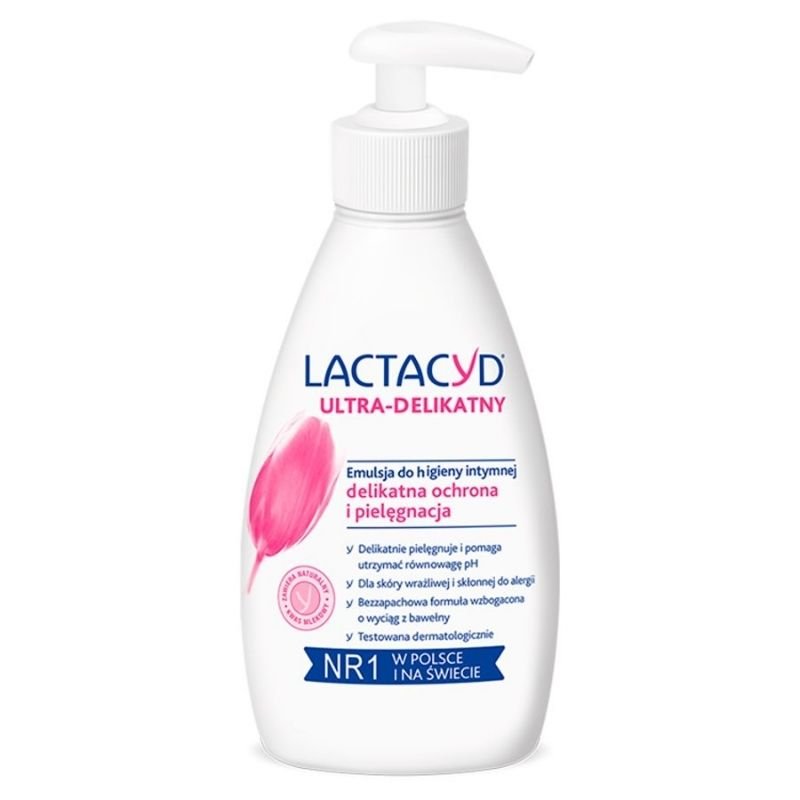 Lactacyd Ultra Delikatny Emulsja Higiena Intymna 200ml