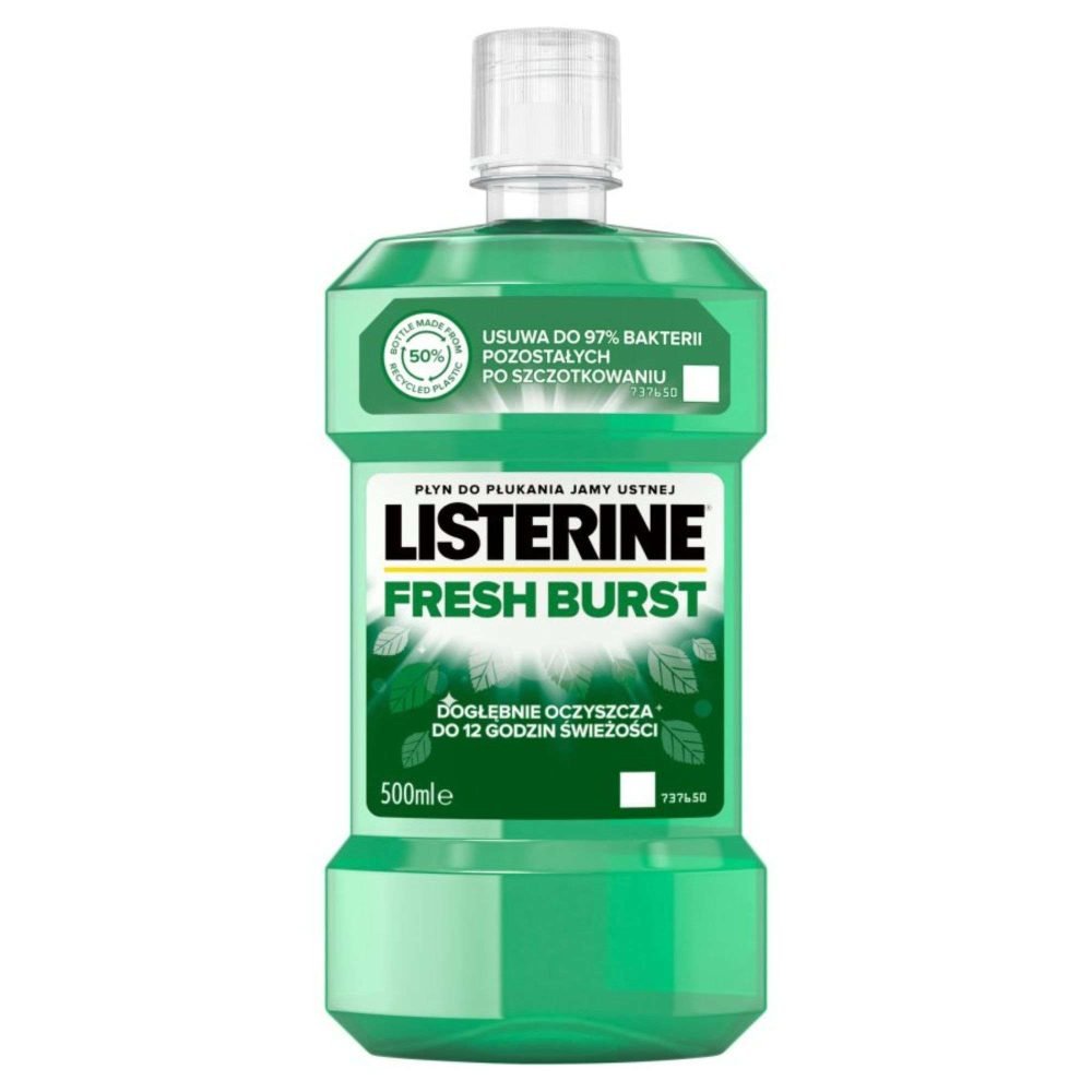 Listerine Fresh Burst Płyn do Płukania Ust 500ml