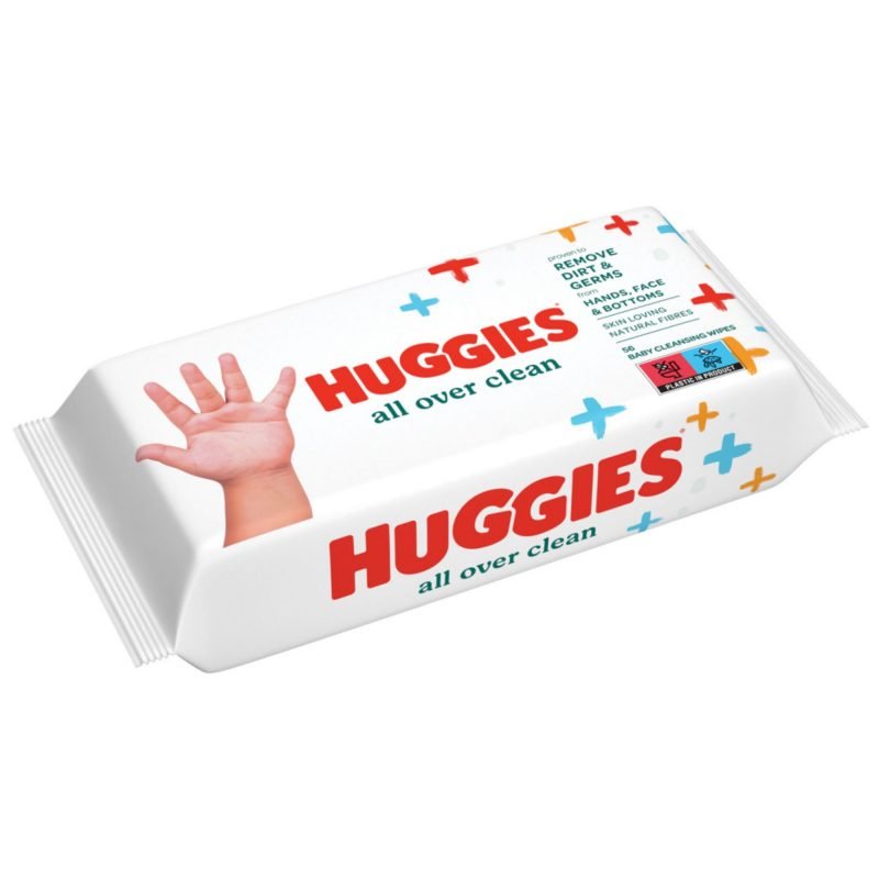 Huggies All Over Chusteczki Nawilżane dla Dzieci 56szt