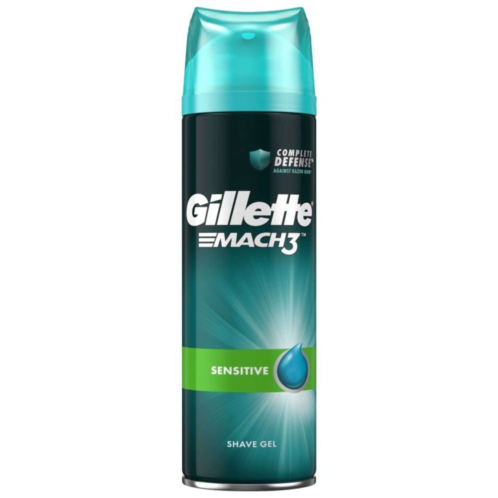 Gillette Mach 3 Żel do Golenia Sensitive 200ml