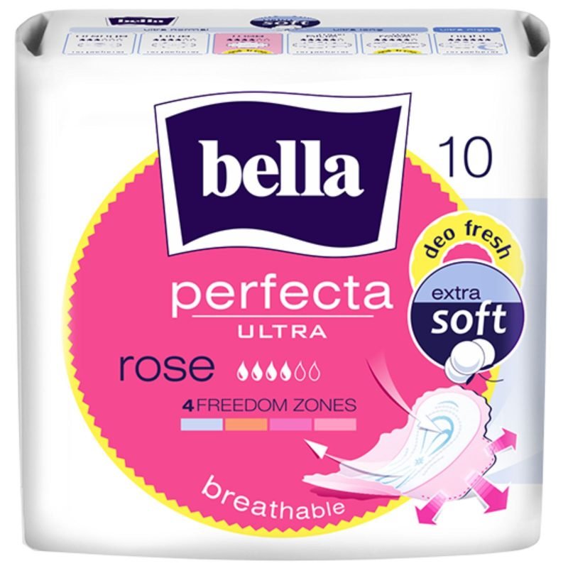 Bella Perfecta Ultra Rose Podpaski Higieniczne 10szt