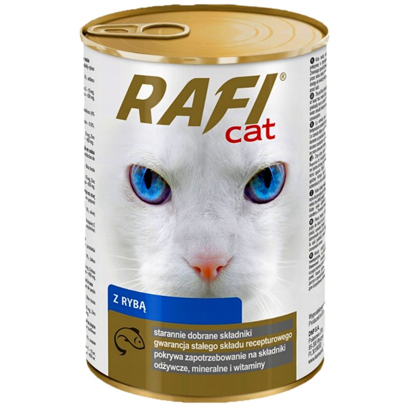 Rafi Cat Mokra Karma dla Kota Kotów z Rybą 415g