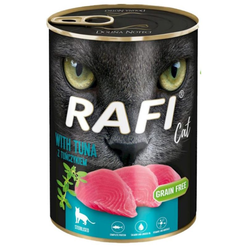 Rafi Cat Mokra Karma dla Kota Kotów z Tuńczykiem 415g