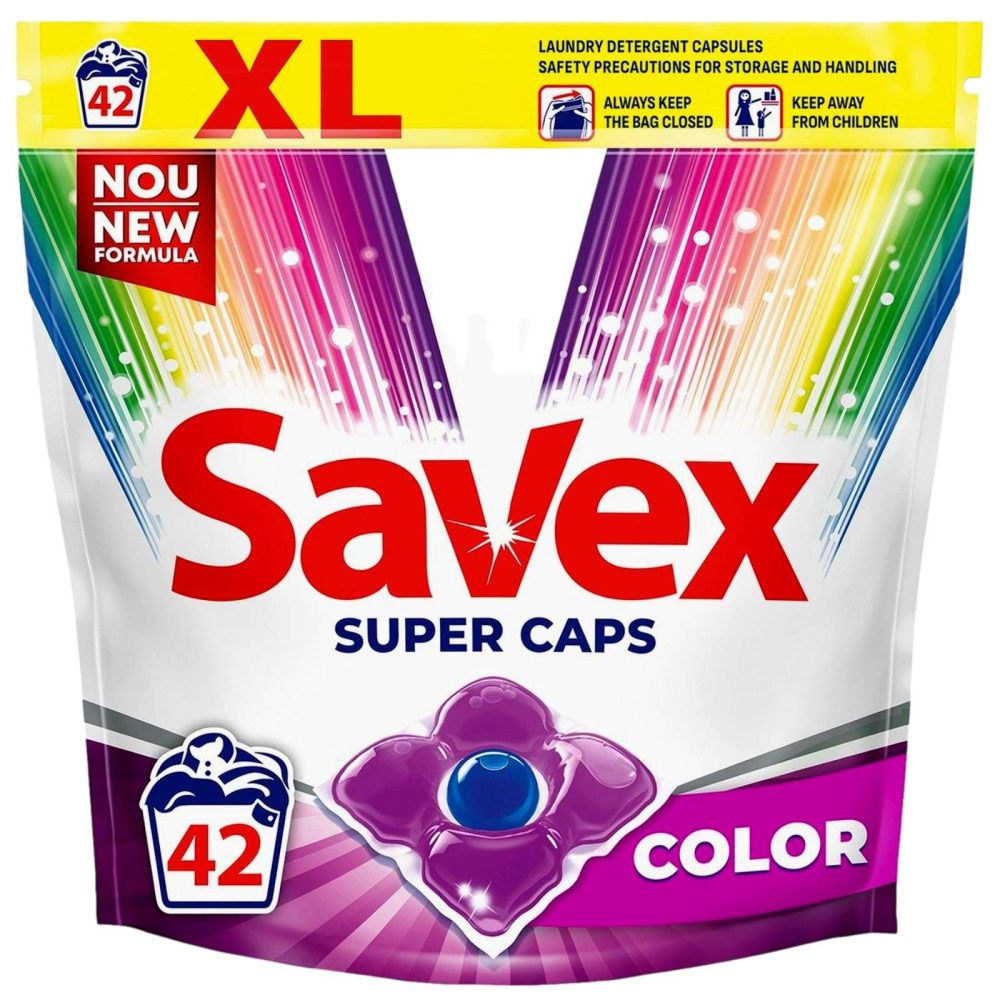 Savex Super Caps Color Kapsułki do Prania 42szt