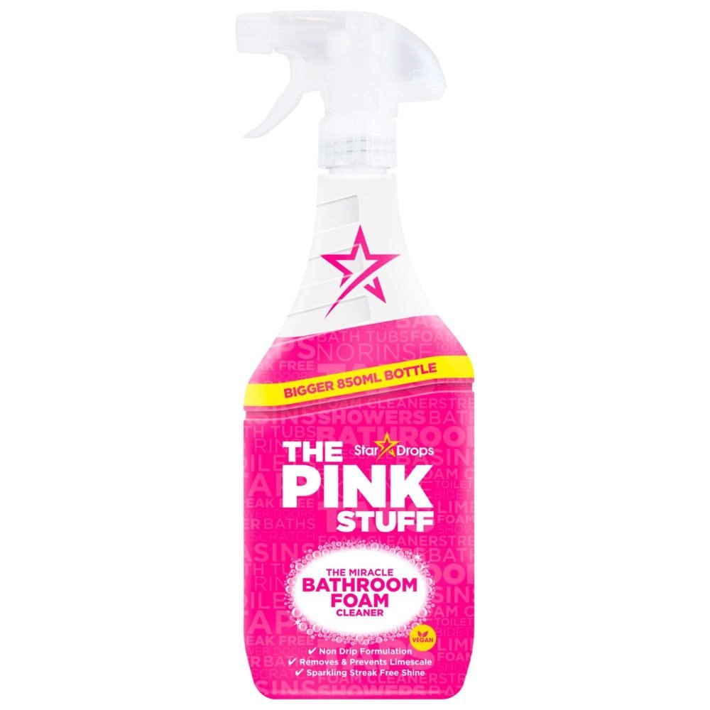 Środek Czyszczący do Łazienki The Pink Stuff Pianka Spray Angielski 850ml