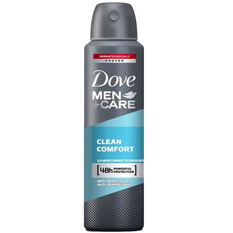 Dove Men Care Clean Comfort Antyperspirant Spray 150ml