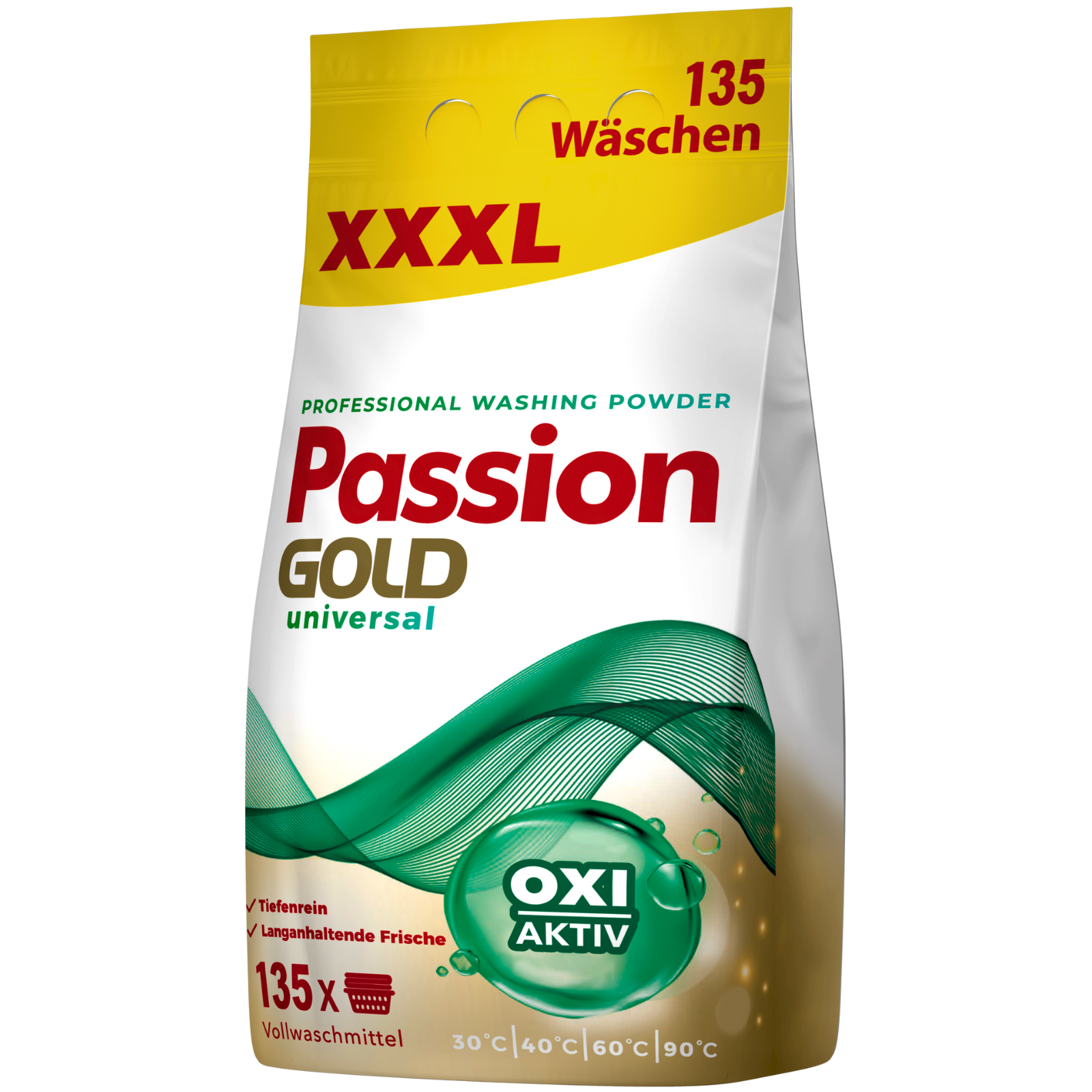 Passion Gold Uniwersalny Proszek do Prania 8,1kg 135prań