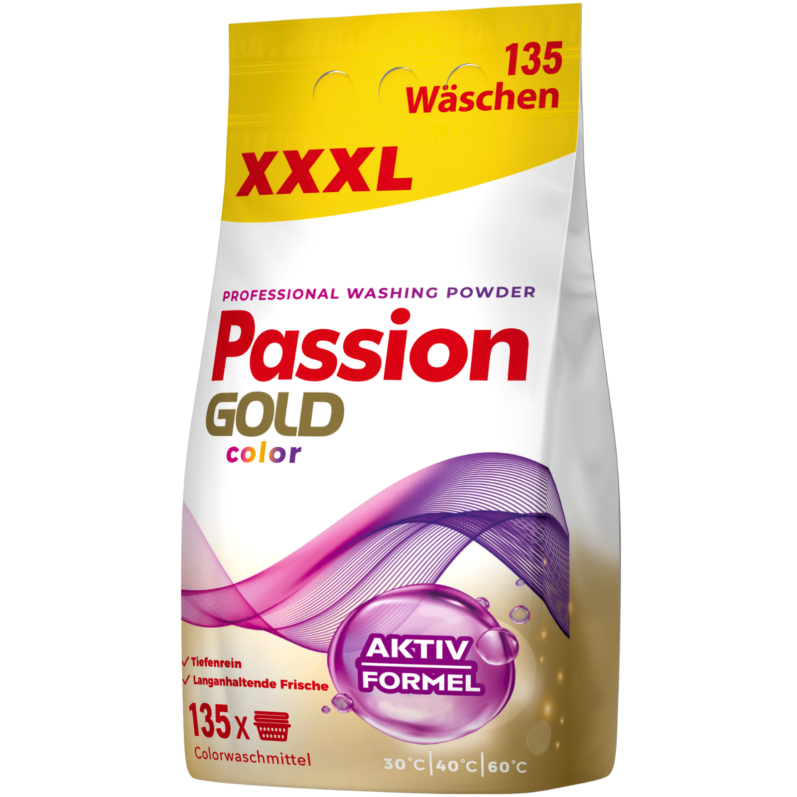 Passion Gold Kolor Proszek do Prania Color 8,1kg 135prań