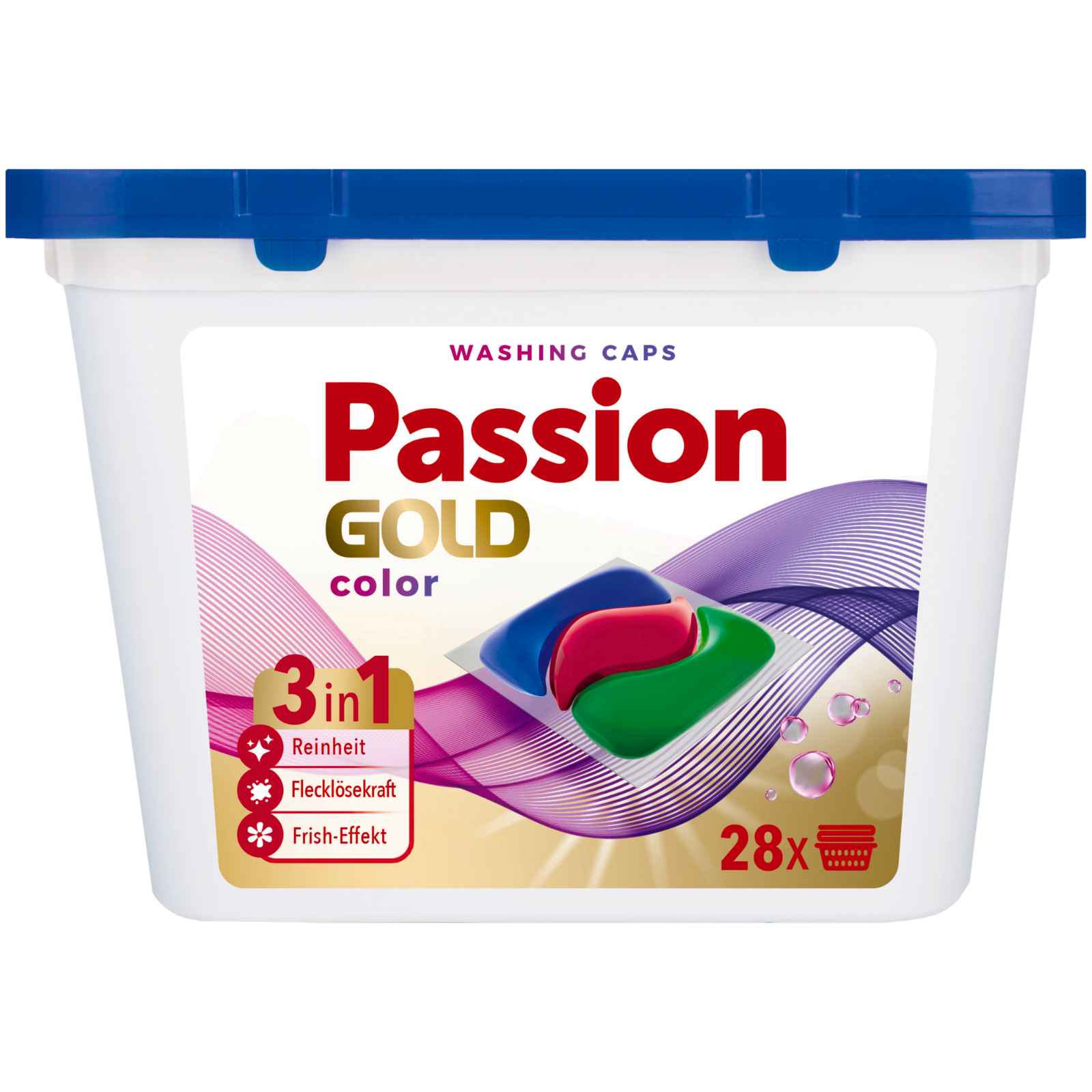 Passion Gold Color Kapsułki do Prania Koloru 3w1 28szt